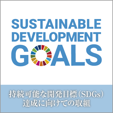 持続可能な開発目標（SDGs）達成に向けての取組